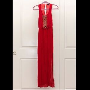 🎈Red maxi dress!